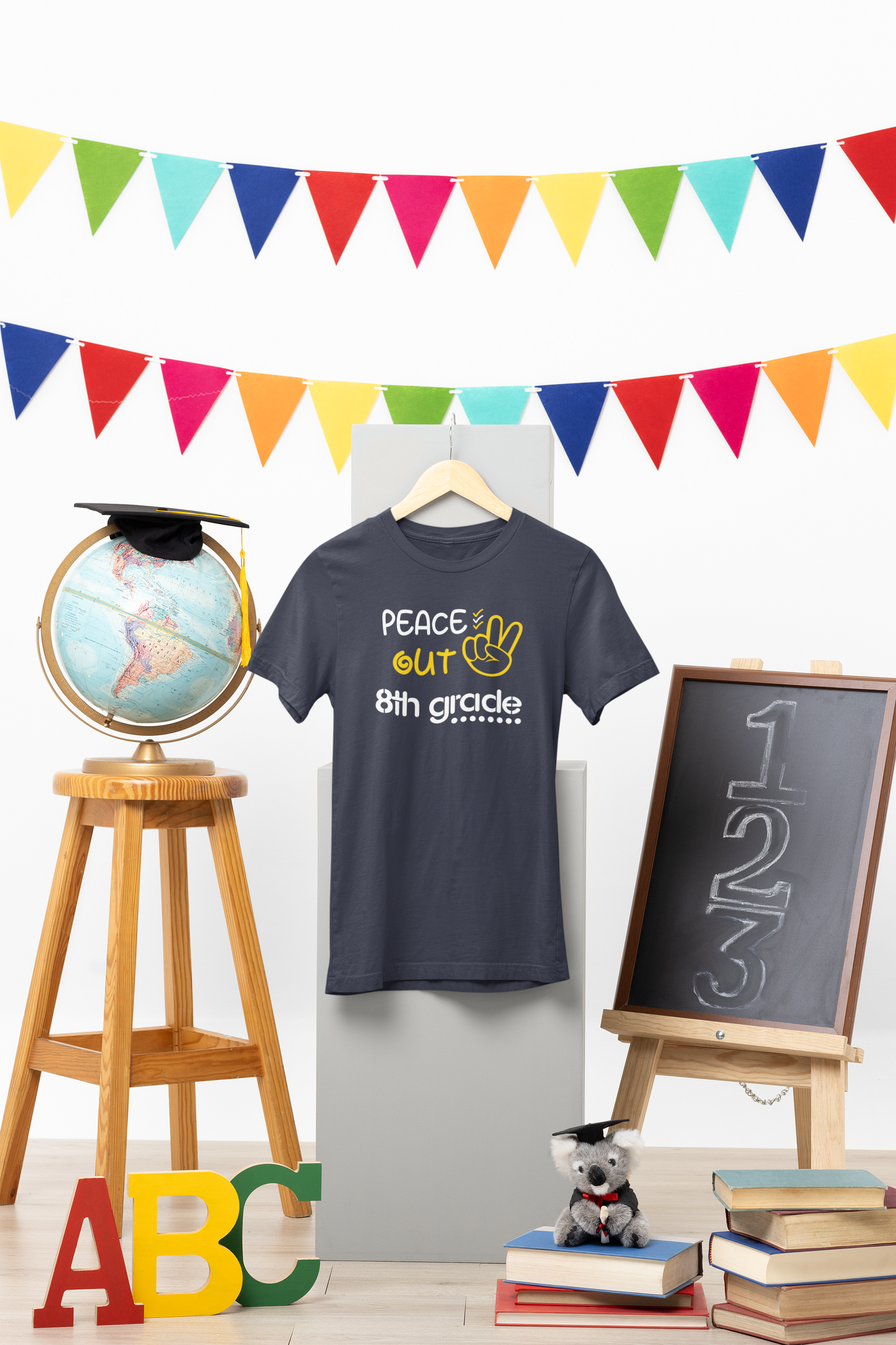 Peace Out - Last Day of School Shirt - 8th Grade