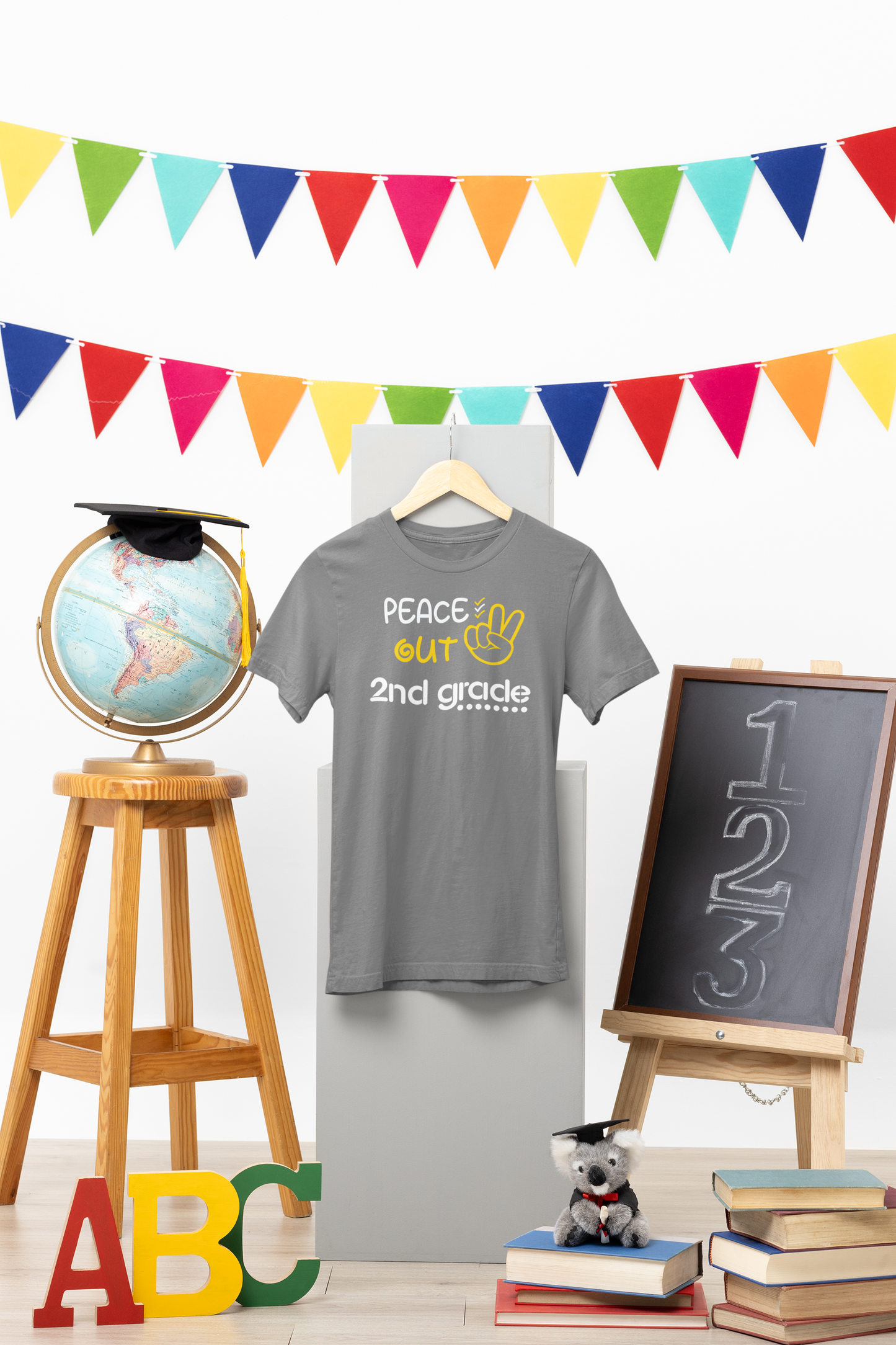 Peace Out - Last Day of School Shirt - 2nd Grade