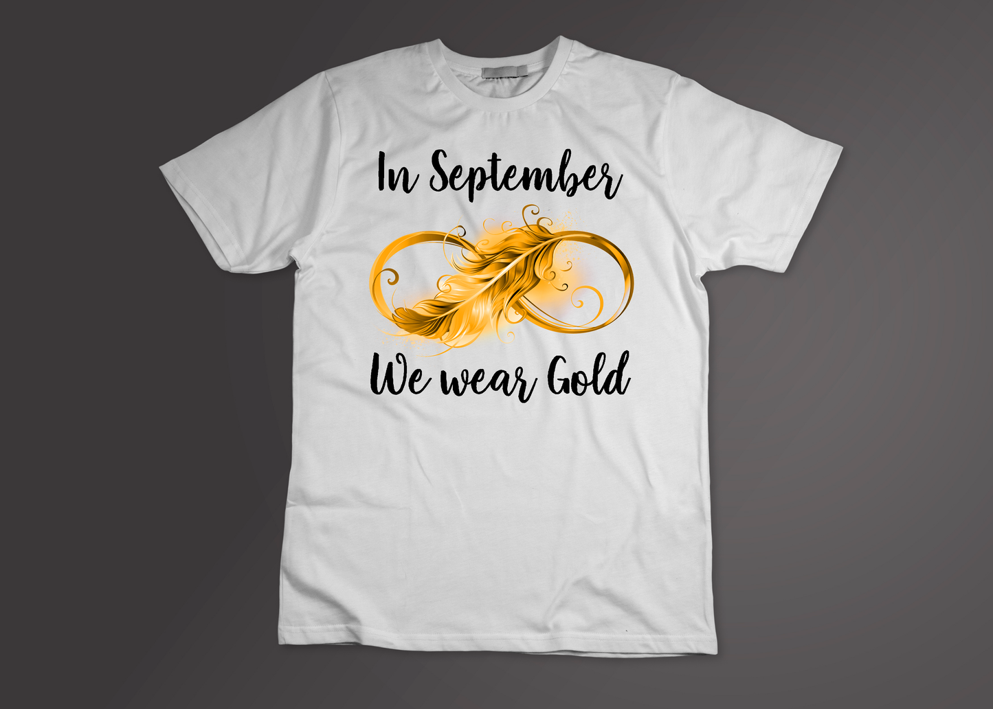 Childhood Cancer Feather