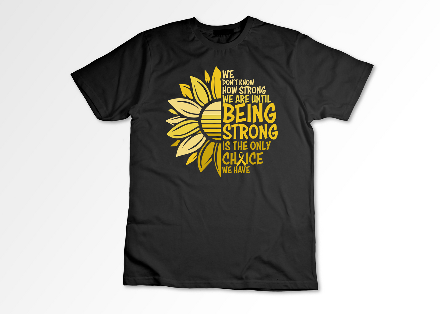 Childhood Cancer Flower