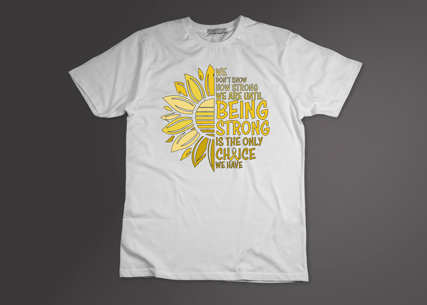 Childhood Cancer Flower